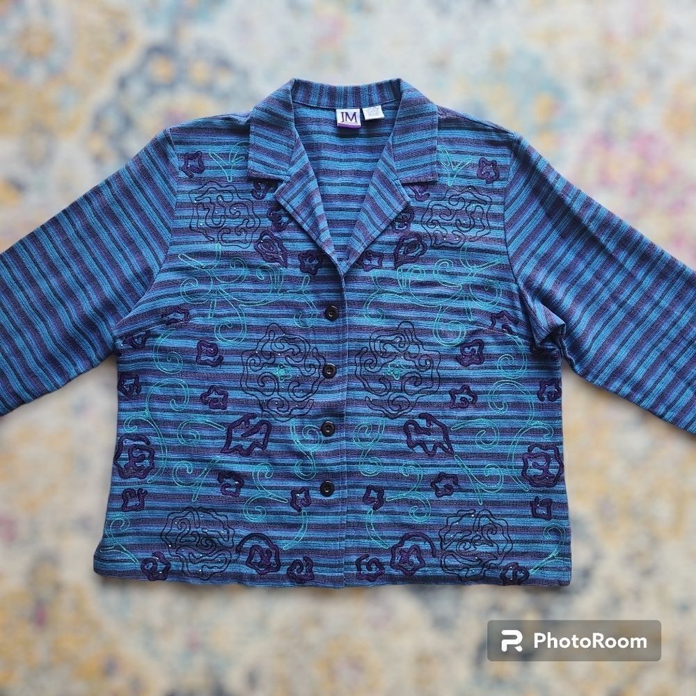 JM embroidered jacket